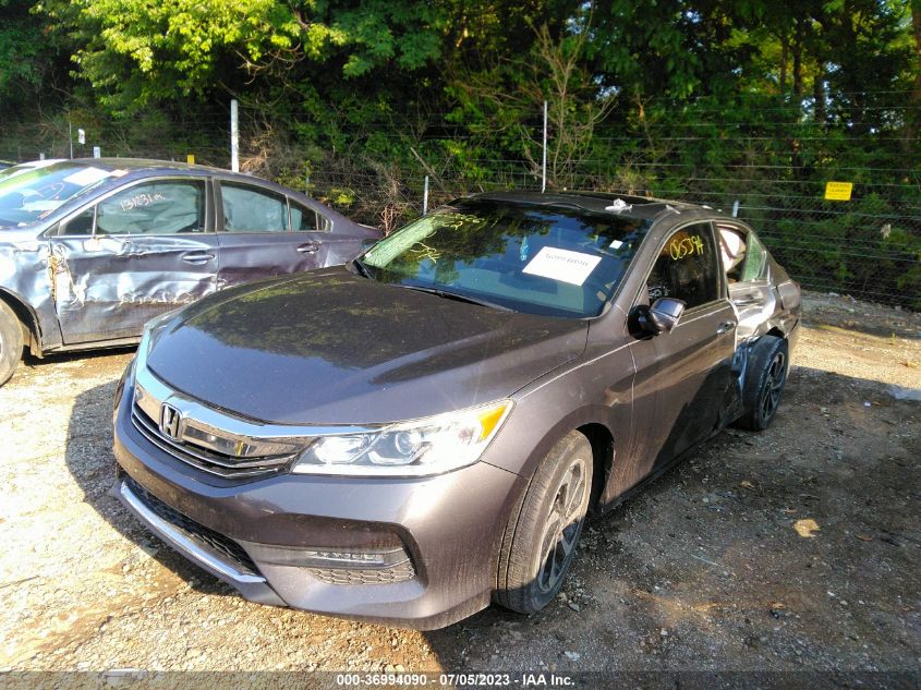 2017 HONDA ACCORD SEDAN EX - 1HGCR2F75HA085394