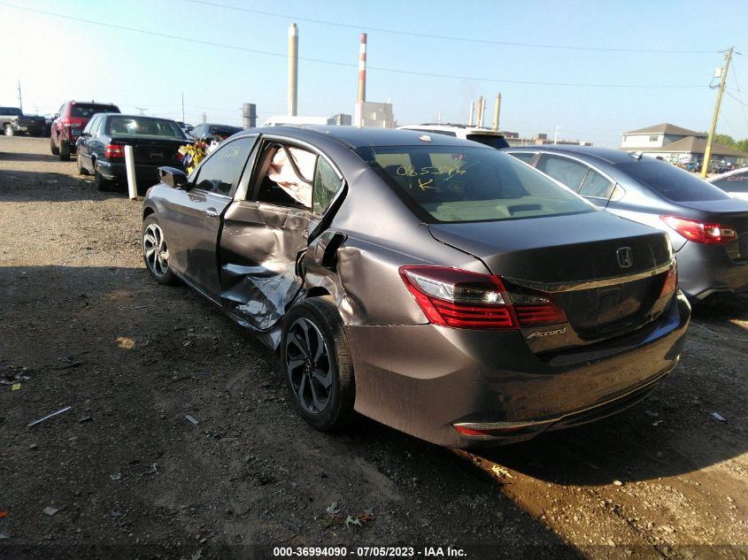 2017 HONDA ACCORD SEDAN EX - 1HGCR2F75HA085394