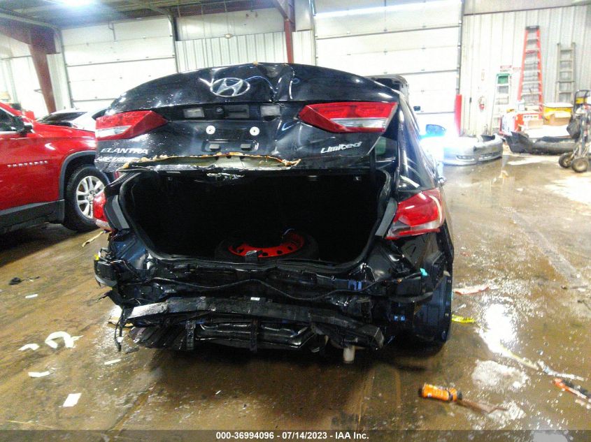 2017 HYUNDAI ELANTRA LIMITED - KMHD84LF3HU279106