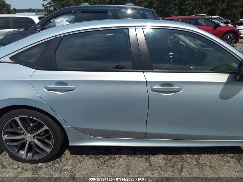 2022 HONDA CIVIC SEDAN TOURING - 2HGFE1F97NH328625
