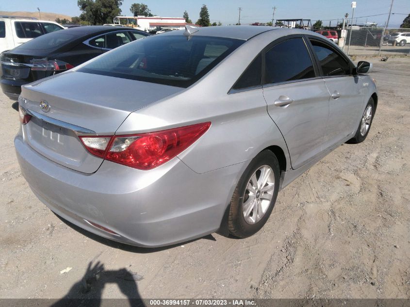 2013 HYUNDAI SONATA GLS PZEV - 5NPEB4AC0DH772510