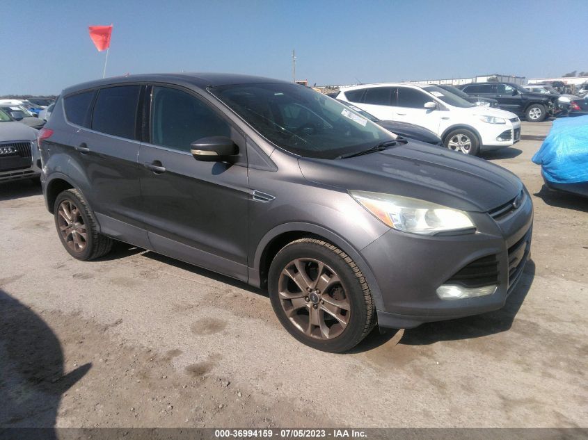 2013 FORD ESCAPE SEL - 1FMCU9H98DUA72566