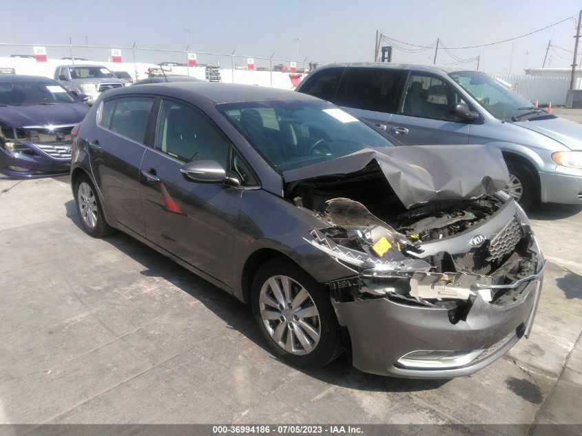 2015 KIA FORTE 5-DOOR EX - KNAFX5A88F5404616