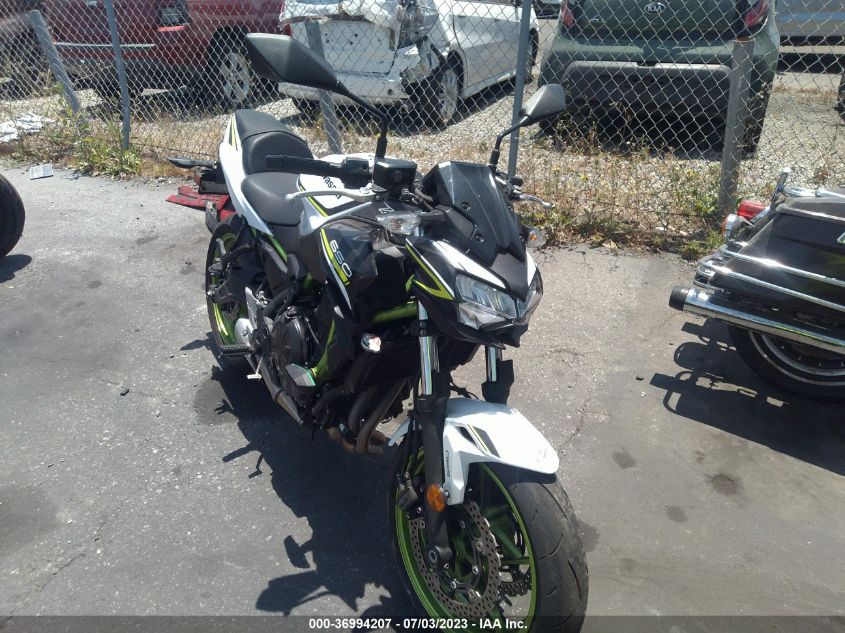 2021 KAWASAKI ER650 K ML5EREK18MDA26694