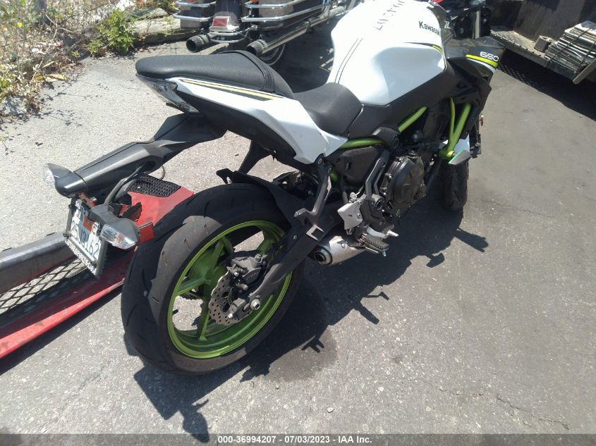 2021 KAWASAKI ER650 K ML5EREK18MDA26694