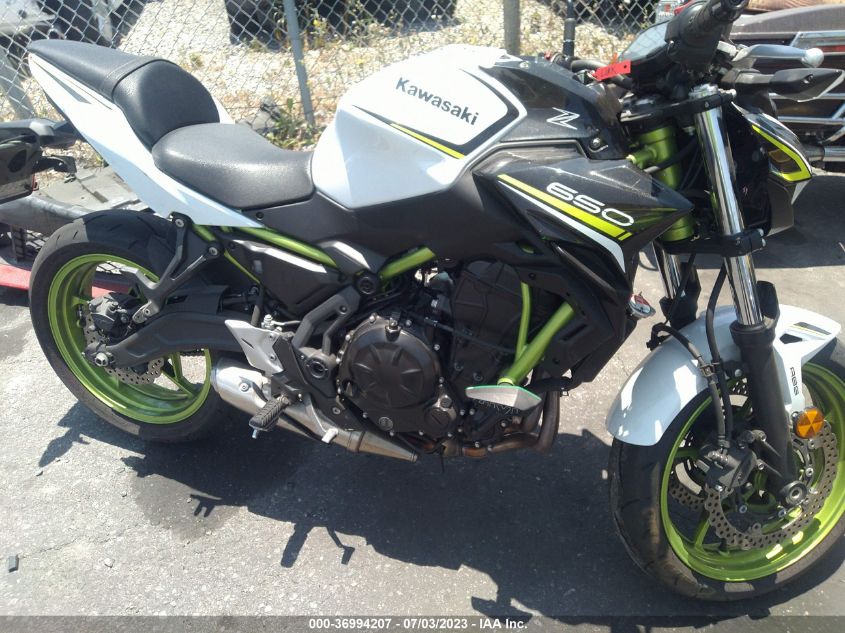 2021 KAWASAKI ER650 K ML5EREK18MDA26694