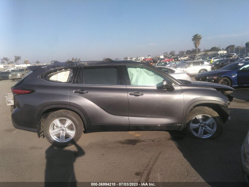 2022 TOYOTA HIGHLANDER L - 5TDCZRBH8NS208531