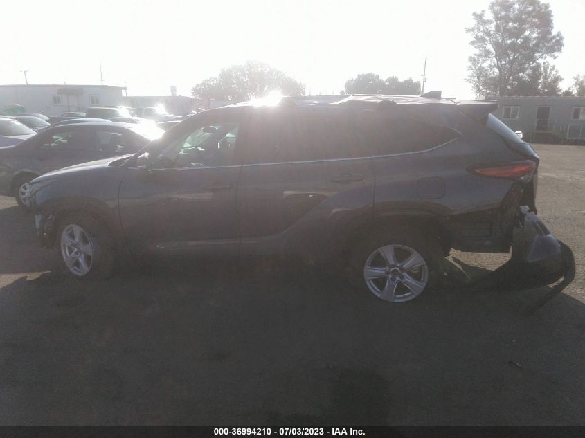 2022 TOYOTA HIGHLANDER L - 5TDCZRBH8NS208531