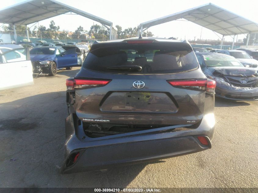 2022 TOYOTA HIGHLANDER L - 5TDCZRBH8NS208531