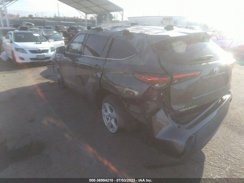 2022 TOYOTA HIGHLANDER L - 5TDCZRBH8NS208531