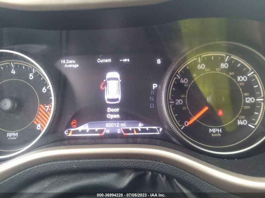 2015 JEEP CHEROKEE LIMITED - 1C4PJMDS3FW505633