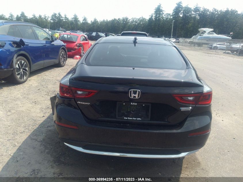 2019 HONDA INSIGHT TOURING - 19XZE4F92KE000985