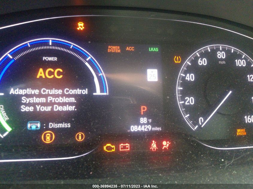 2019 HONDA INSIGHT TOURING - 19XZE4F92KE000985