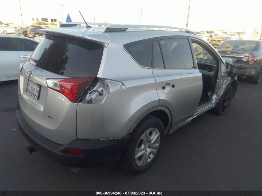 2015 TOYOTA RAV4 LE - JTMZFREV9FD047561