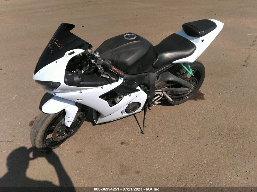 2005 YAMAHA YZFR6 L JYARJ06Y05A004449