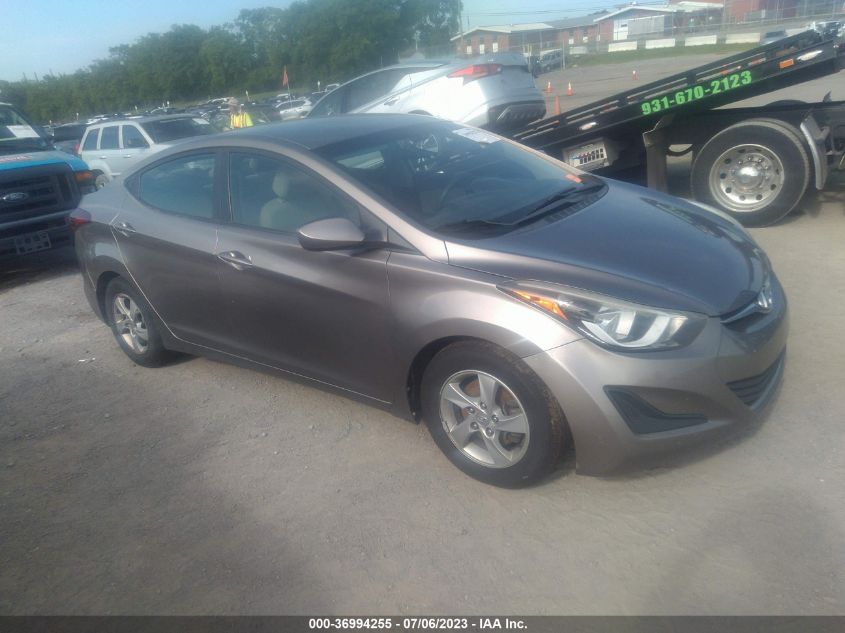 2014 HYUNDAI ELANTRA SE - 5NPDH4AE9EH524320