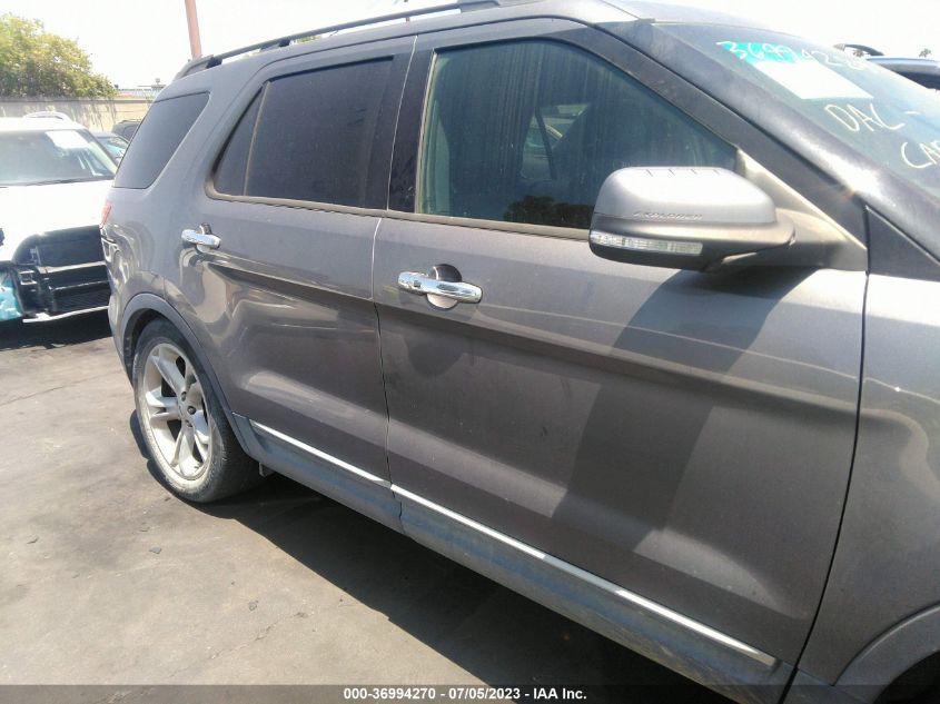 2013 FORD EXPLORER LIMITED - 1FM5K7F87DGC06589
