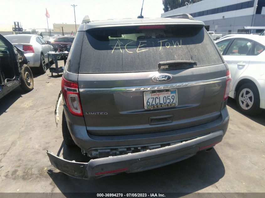 2013 FORD EXPLORER LIMITED - 1FM5K7F87DGC06589