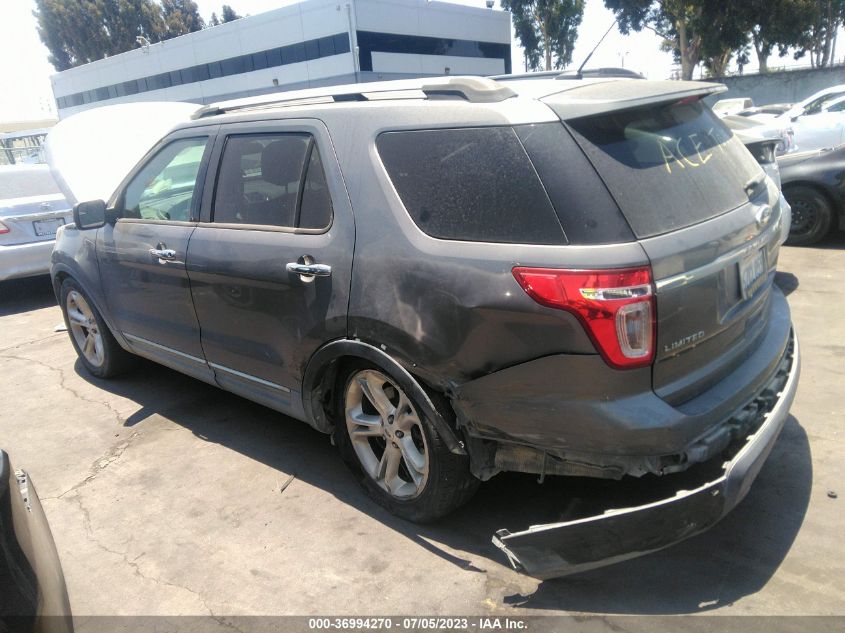 2013 FORD EXPLORER LIMITED - 1FM5K7F87DGC06589