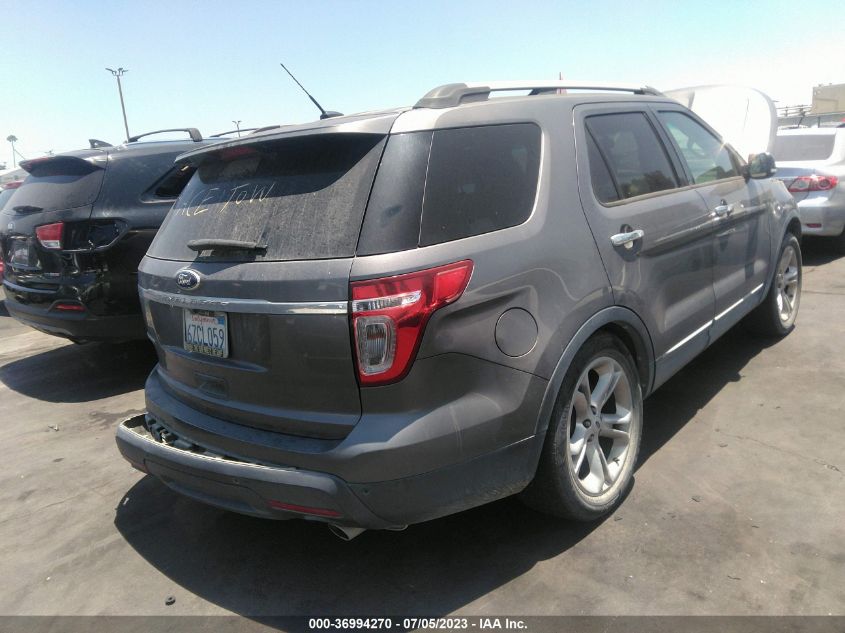 2013 FORD EXPLORER LIMITED - 1FM5K7F87DGC06589