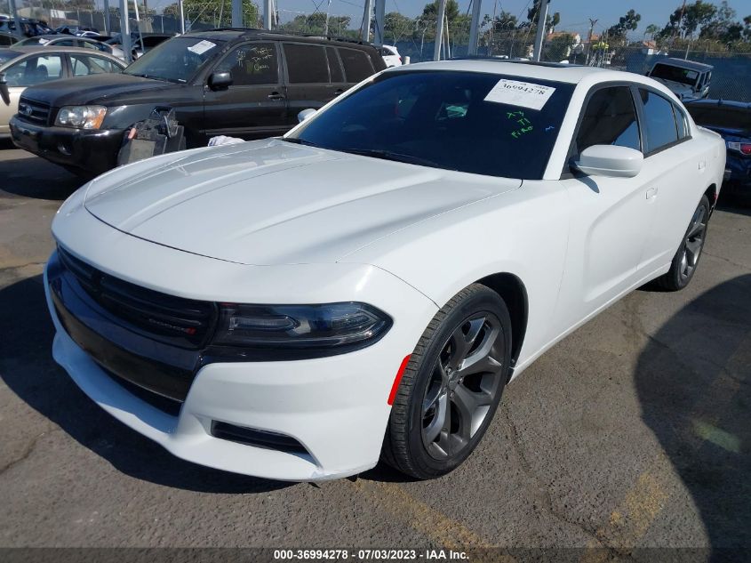 2015 DODGE CHARGER SXT - 2C3CDXHG3FH836728