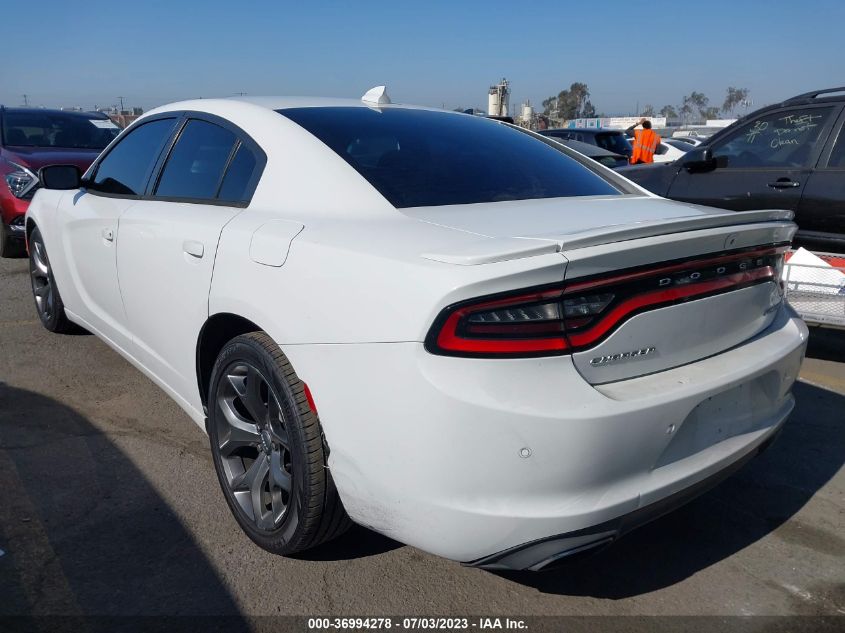 2015 DODGE CHARGER SXT - 2C3CDXHG3FH836728