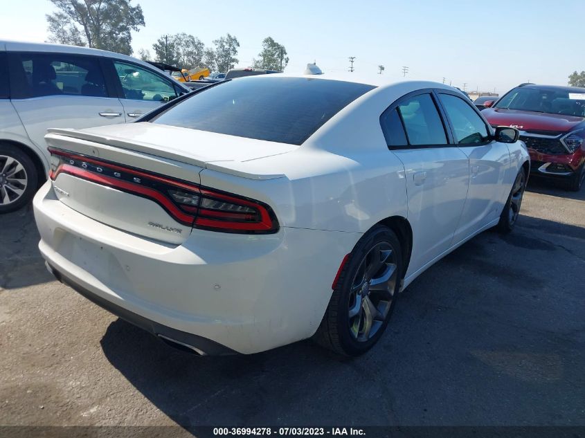2015 DODGE CHARGER SXT - 2C3CDXHG3FH836728