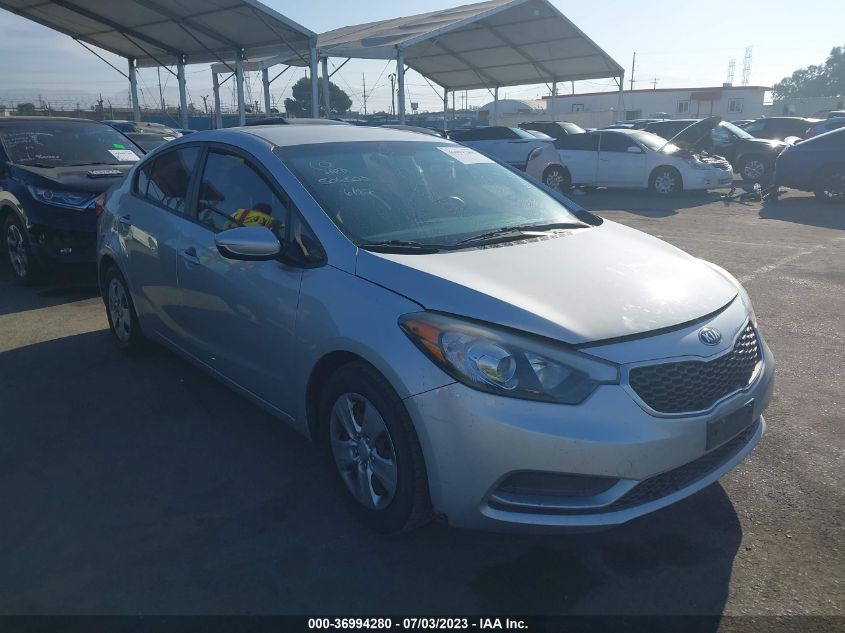 2015 KIA FORTE LX - KNAFK4A66F5421308
