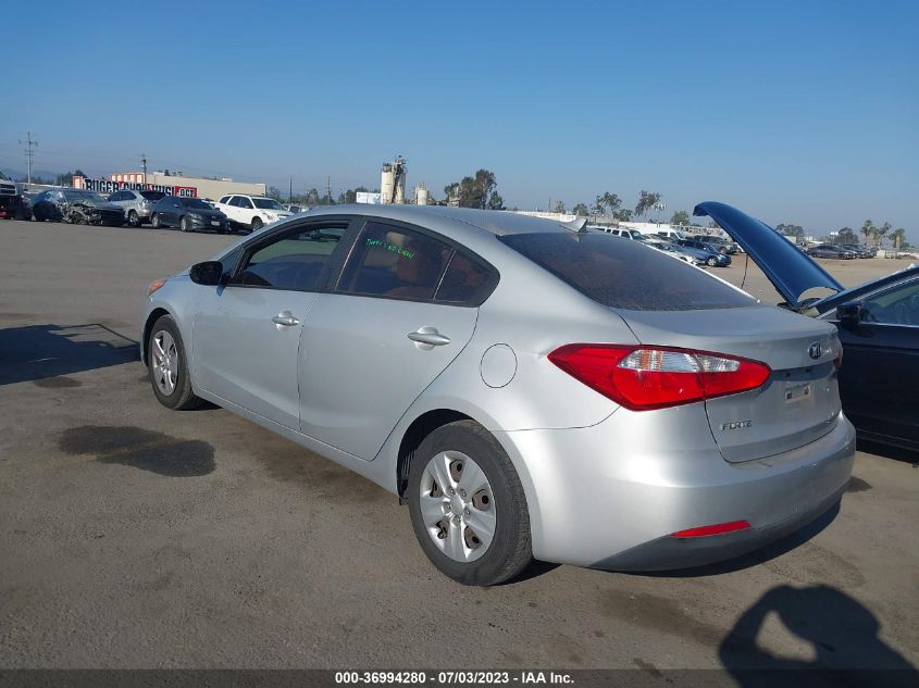 2015 KIA FORTE LX - KNAFK4A66F5421308