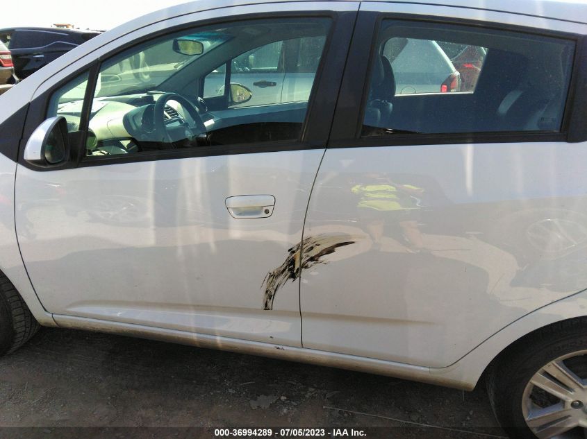 2014 CHEVROLET SPARK LT - KL8CD6S99EC462913