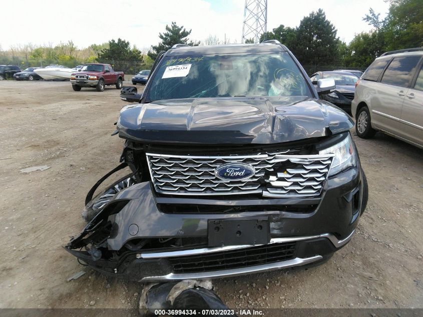 2018 FORD EXPLORER PLATINUM - 1FM5K8HTXJGB28263