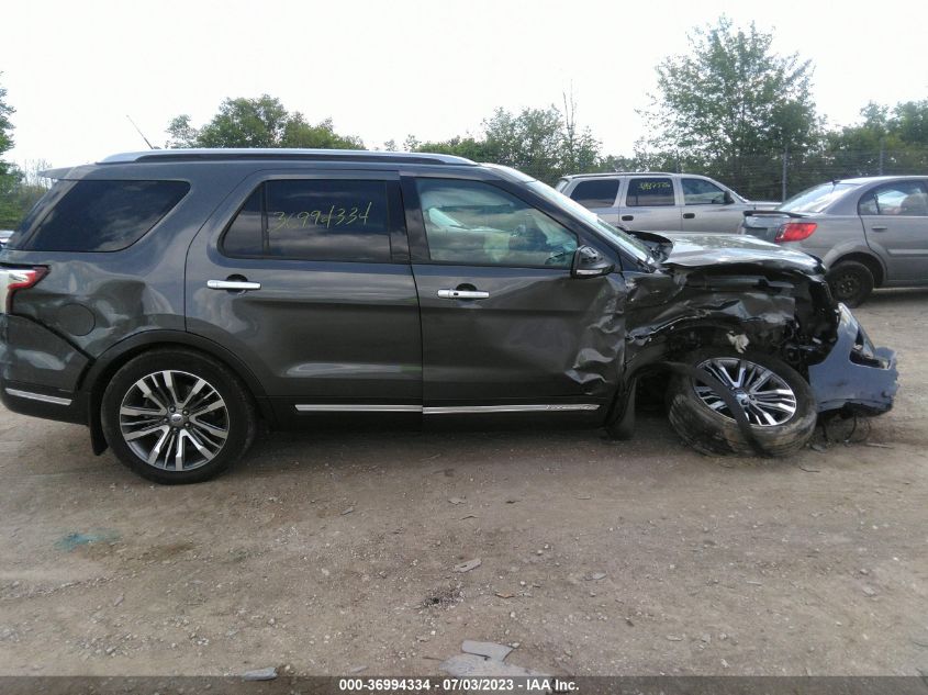 2018 FORD EXPLORER PLATINUM - 1FM5K8HTXJGB28263