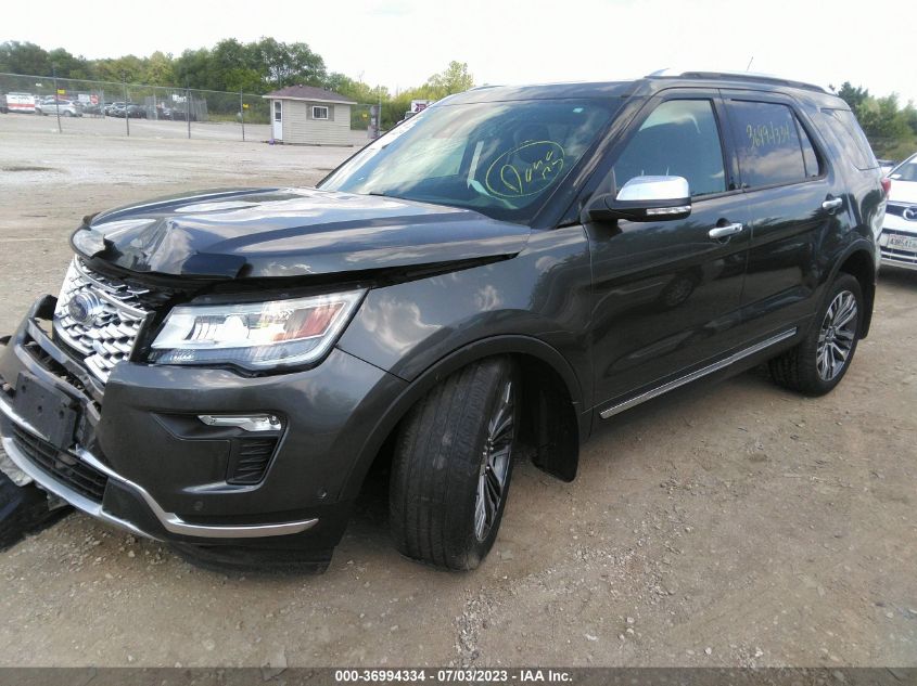 2018 FORD EXPLORER PLATINUM - 1FM5K8HTXJGB28263