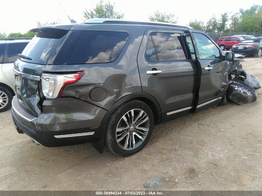 2018 FORD EXPLORER PLATINUM - 1FM5K8HTXJGB28263