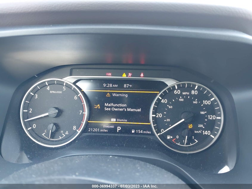 VIN JN8AT3BA8MW010799 2021 NISSAN ROGUE SV