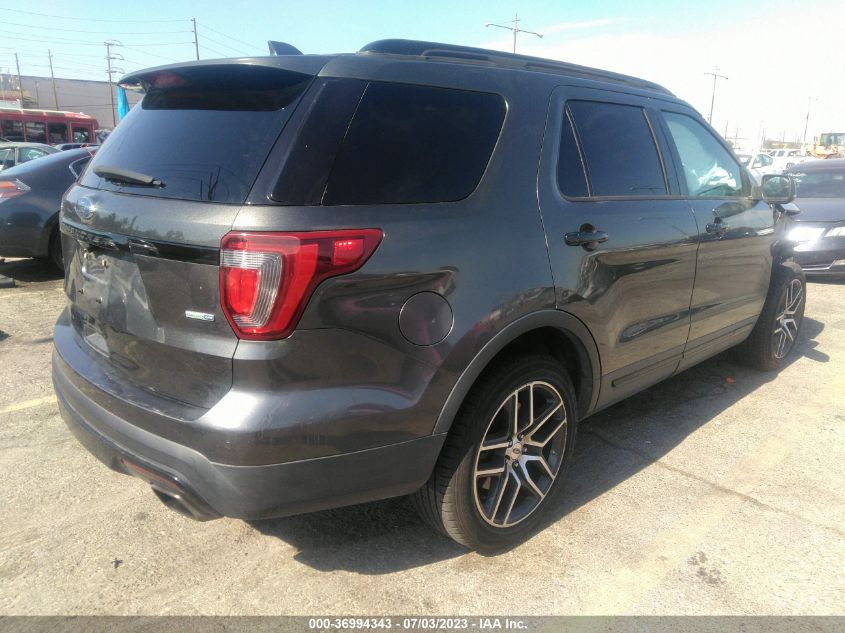 2016 FORD EXPLORER SPORT - 1FM5K8GT8GGB86916