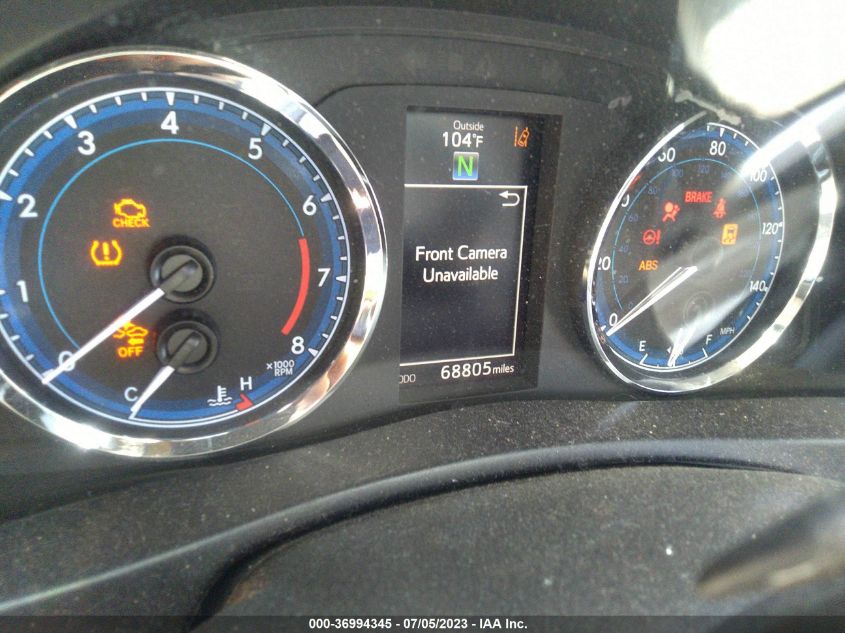 2017 TOYOTA COROLLA L/LE/XLE/SE - 5YFBURHE5HP629272