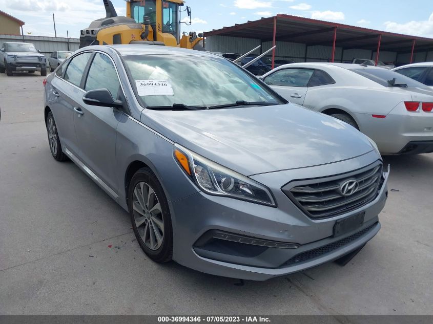 2017 HYUNDAI SONATA SPORT - 5NPE34AF4HH508283