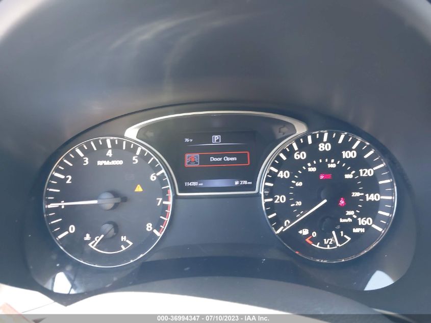 2017 NISSAN ALTIMA 2.5 SL - 1N4AL3APXHC280714