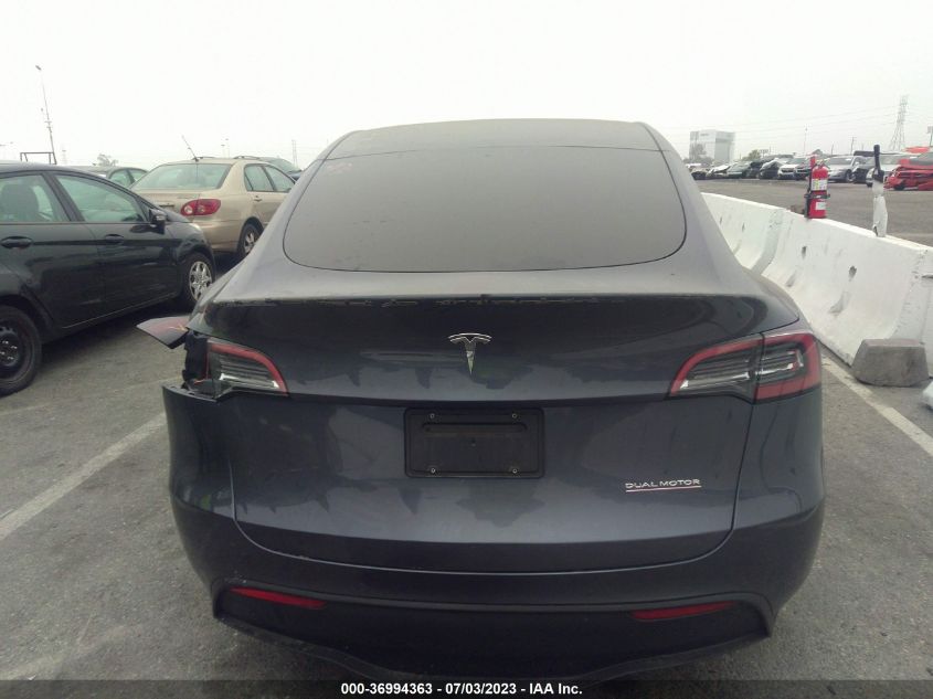 2022 TESLA MODEL Y PERFORMANCE - 7SAYGDEF8NF492744