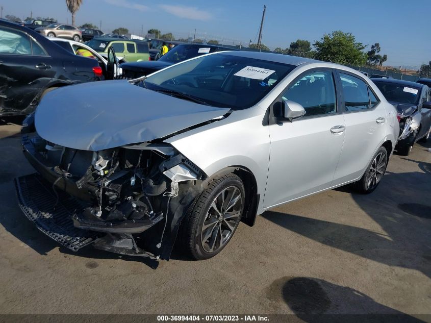 2019 TOYOTA COROLLA L/LE/SE/XLE/XSE - 2T1BURHE8KC200618