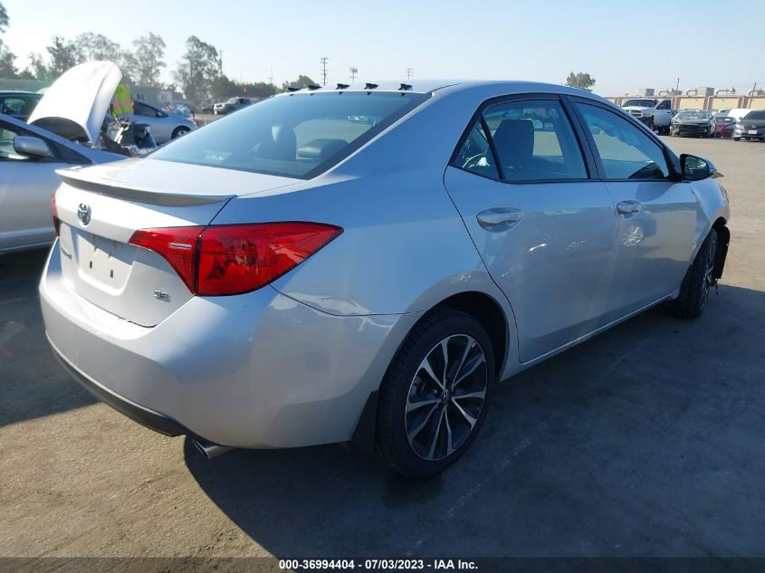 2019 TOYOTA COROLLA L/LE/SE/XLE/XSE - 2T1BURHE8KC200618