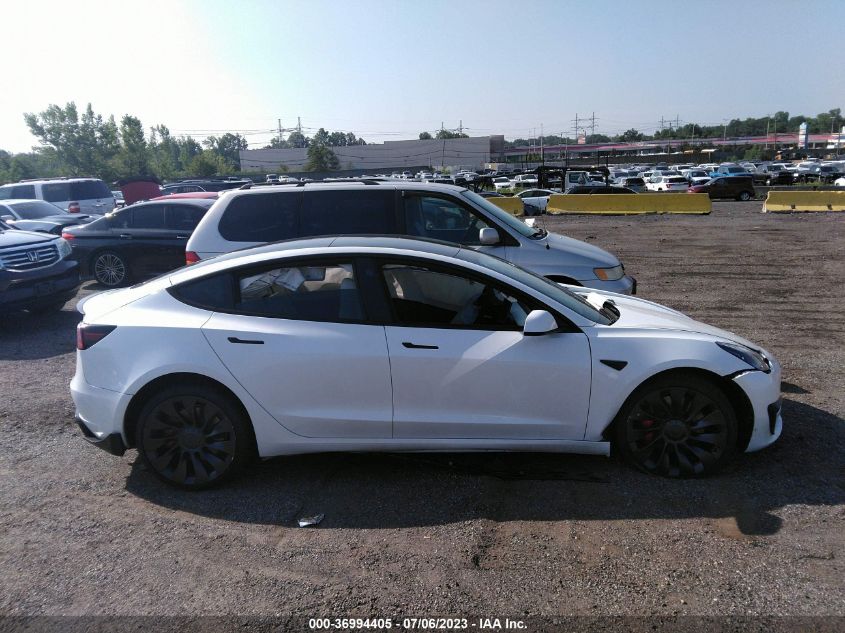 2023 TESLA MODEL 3 - 5YJ3E1EC0PF508956