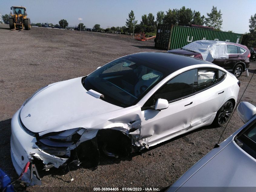2023 TESLA MODEL 3 - 5YJ3E1EC0PF508956