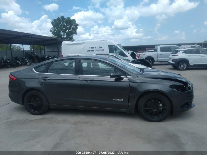 2017 FORD FUSION HYBRID SE - 3FA6P0LU8HR336775