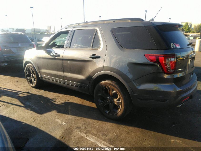 2019 FORD EXPLORER SPORT - 1FM5K8GT9KGB40293