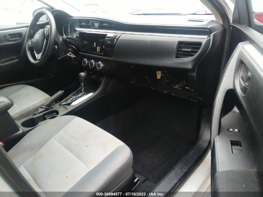 2014 TOYOTA COROLLA L/LE/S/S PLUS/LE PLUS - 2T1BURHEXEC160983