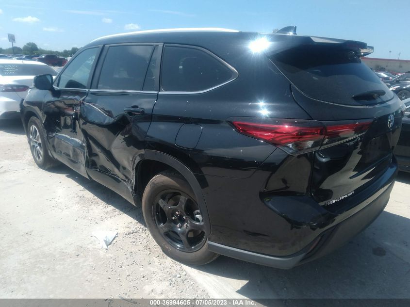 2023 TOYOTA HIGHLANDER L/LE/XLE/XSE/LIMITED - 5TDKDRAH4PS014688