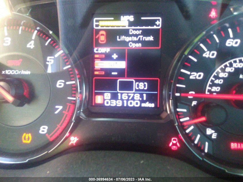 2020 SUBARU WRX STI - JF1VA2E64L9805615