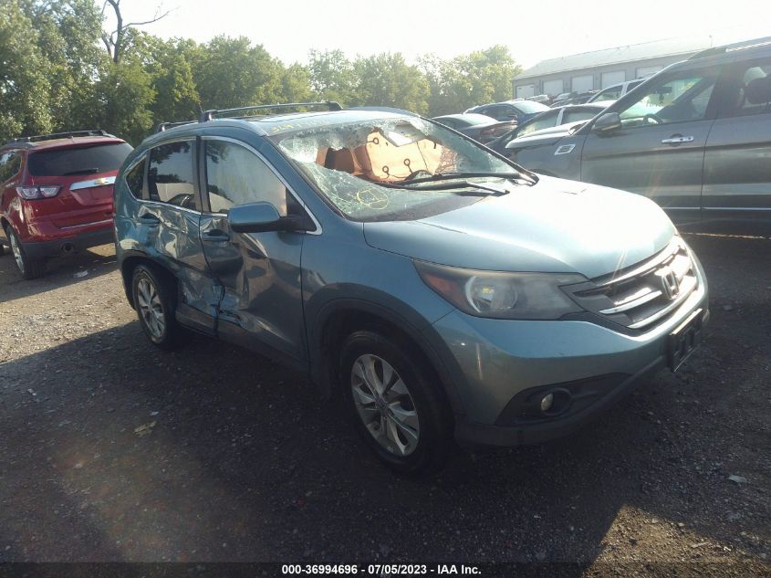 2013 HONDA CR-V EX-L - 5J6RM4H77DL021642